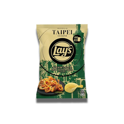 Lay's Spicy Pepper Squid Flavored